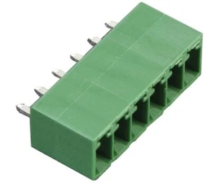 MULTICOMP PRO - 3.5mm Pluggable Terminal Block Header, 6 Way, Vertical, 12A - Picture 1 of 2