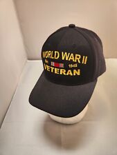 World War II Veteran Adjustable Strap Baseball Cap