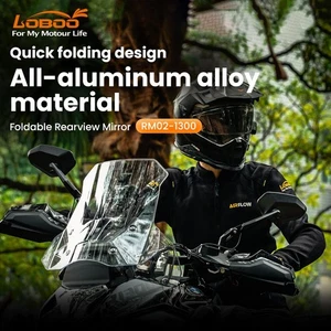 Espejo retrovisor plegable LOBOO RM02-1300 para BMW R 1300 GS / R 1300 GS Adventure - Imagen 1 de 22