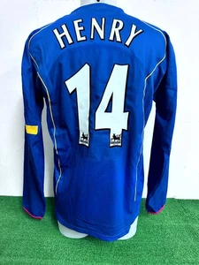 MAGLIA ARSENAL HENRY MATCH WORN INDOSSATA SHIRT JERSEY CAMISETA COA 2004/2005 - Picture 1 of 11