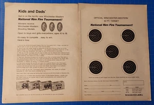 1970 Vintage 2 Page Print Ad National Winchester-Western Tournament Kids Dad - Picture 1 of 4