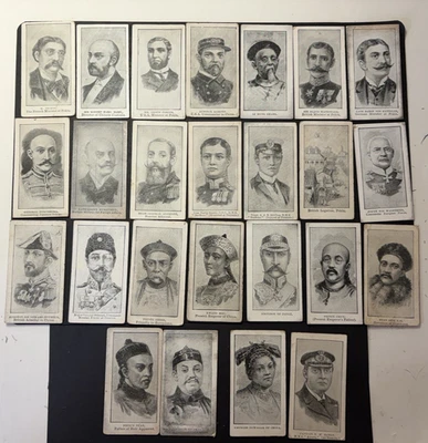 Mitchell's Cigarette Cards 1901 Boxer Rebellion Sketches Full Set 25/25 RARE - Image 1 of 4
