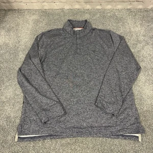 Pullover Birddogs Cuarto Cremallera 1/4 Cremallera Forrado Manga Larga Suave Golf Gris XL - Imagen 1 de 7