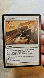 MTG Misprint Double Printed Card Title Cloudshift Avacyn Restored NM - Picture 1 of 3