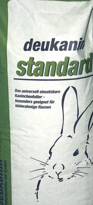 deuka deukanin standard 25kg Kaninchenfutter Universal Nager Hasenfutter Pellets - Bild 1 von 2