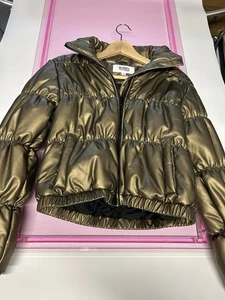 BB Dakota by Steve Madden Gold Puffer Jacket Damen Gr. S - Bild 1 von 6