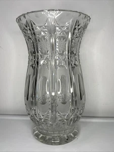 LAUSITZER BLEIKRISTALL KLARSCHLIFF BLEIKRISTALL BLEIFUSS VASE - Bild 1 von 8