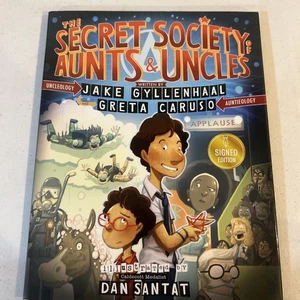 NOT SIGNED Jake Gyllenhaal Book - The Secret Society of Aunts & Uncles KIDS - Picture 1 of 3