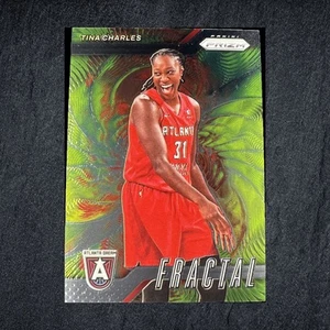 Tina Charles 2024 Panini WNBA Prizm Fractal #15 Dream - Picture 1 of 10
