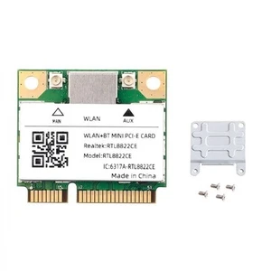 Dualband PCIe RTL8822CE 1200Mbps WLAN-Karte Bluetooth 5.1 Adapter 802.11a2226 - Photo 1/9