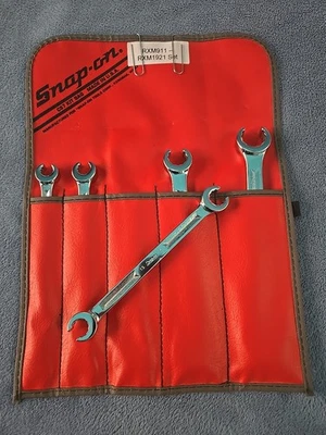 Snap-on Vintage Metric Double End Flare Wrench Set Rare 12 Point Beam Style  Foto 1 de 4