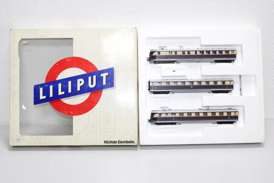 Liliput H0 AC 126 09 Triebzug VT 06 digital OVP (F218) - Bild 1 von 4