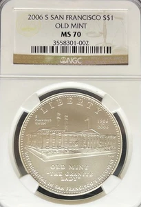 2006-S $1 Old Mint MS70 NGC (#PA3558301002) - Picture 1 of 2