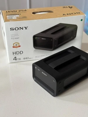 Sony Thunderbolt 2 RAID Array 4TB 6TB 2-Bay USB 3.0 Hard Drive PSZ-RA4T - Image 1 of 4