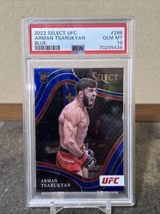 2022 SELECT UFC Octagonside #286 Arman Tsarukyan blau RC PSA 10 POP 1 - Bild 1 von 1