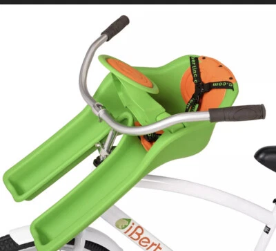 Caja fuerte para bicicleta infantil iBert-T-Seat verde nueva versión Foto 1 de 4