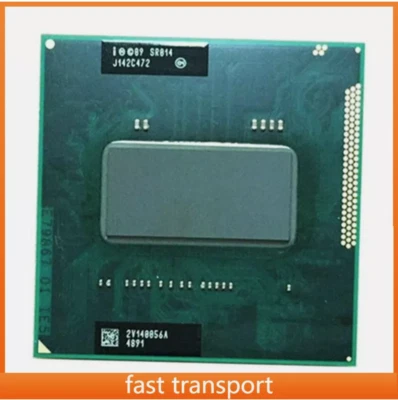 Intel Core i7-2720QM CPU 4Cores 6M 2.2-3.3GHz SR014 Socket G2 Notebook Processor - Image 1 of 2