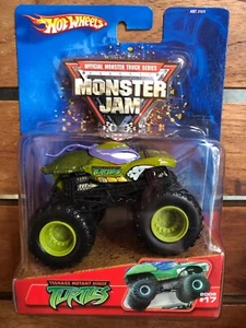 TEENAGE MUTANT NINJA TURTLES 2005 # 17 MISB MIP MONSTER JAM TRUCKS HOTWHEELS - Picture 1 of 1