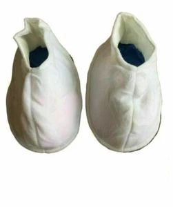 Blue Bunny Easter Adult Mascot Costume WHITE SHOES Birthday Halloween Party - Picture 1 of 3