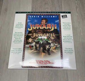 JUMANJI LASERDISC widescreen NTSC Robin Williams - Picture 1 of 5