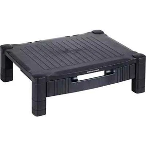 Monitor Stand w/ Draw 430 x 330 x 110mm Black Adjustable Office Depot Ex-Display - Picture 1 of 1