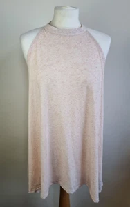 New Look Women Shirt Size UK12 Light Orange Contains Linen Women's Shirt (D2) - Picture 1 of 9
