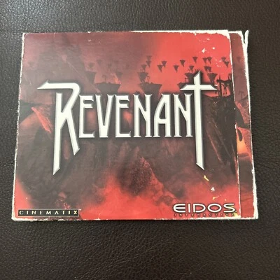 Vintage Video Game Revenant PC Fold Out Cardboard Sleeve EIDOS Interactive 1999 - Image 1 of 4