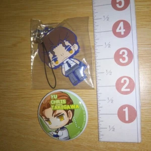 A70113 Ace_of_Diamond | Rubber strap + Can badge Takigawa Chris Yuu - Picture 1 of 4
