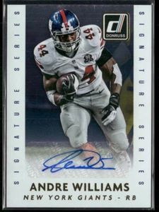 Andre Williams 2015 Donruss Signature Series Auto - Picture 1 of 2