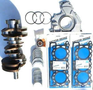 OEM QUALITY RANGE ROVER 3.0 FIT CRANKSHAFT,BEARINGS,SEALS, RINGS & HEAD GASKETS - Picture 1 of 3