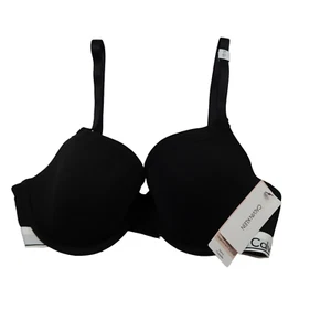 Calvin Klein Women's T-Shirt Bra - Perfectly Fit Flex, Black. 36C UK - Picture 1 of 6