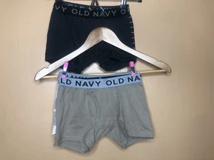 Old Navy Boys Size Small Underwear 4 Pack Boxer Brief Camo Solid Stripes - Picture 1 of 9