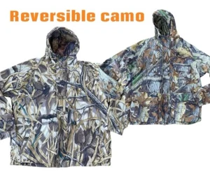 Ducks Unlimited Nylon REVERSIBLE Camo Jagdjacke Large Wetland/Timber - Bild 1 von 17