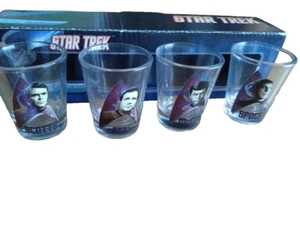 Star Trek Schnapsglas Sammlung 4er Set Selten Vintage Neuwertig - Bild 1 von 6