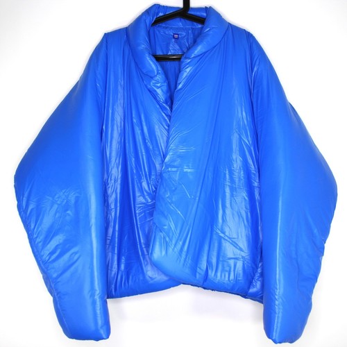 Giacca imbottita rotonda blu Yzy x GAP uomo grande ingegnerizzata da Balenciaga NUOVA R1608