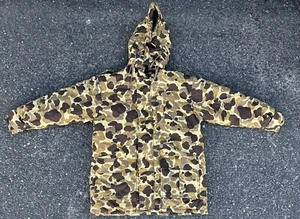 Avid Duck Camo Nylon Extreme Weather Outdoor Jacket Sz XL - Picture 1 of 10