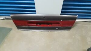 1997-1999 SATURN SL2 Trunk Taillight license plate holder reflector lens grey 
