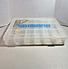 Shimano Fishing Tackle Box Lure, Bait, Grub - Plastic Organizer Case SHM-360-18