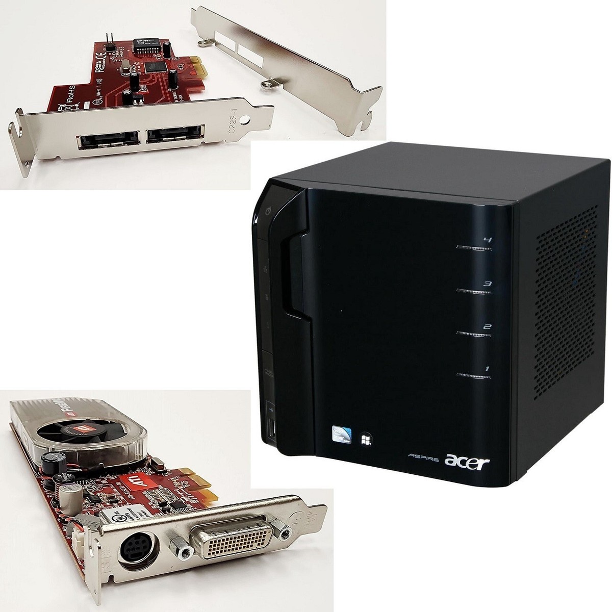 Acer I3 Adattatore VGA Per Acer Aspire EasyStore H340/H341/H342 E