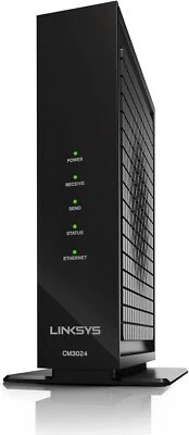 Linksys -DOCSIS 3.0 cable Modem Model CM3024 - Image 1 of 2