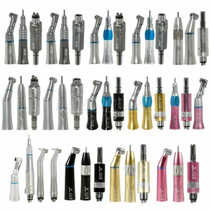 Dental (LED) Slow Speed Handpiece Contra angle Air motor Straight (Inner ) OEM - Picture 1 of 139