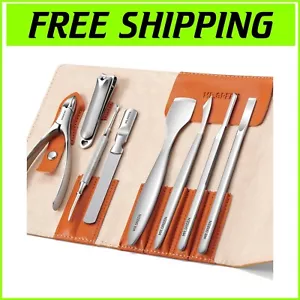 8-Piece Professional Pedicure Knife Set with Stainless Steel Foot Care Tools - Picture 1 of 9