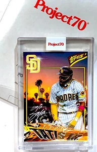  2021 Topps PROJECT 70 - #135 - 1977 - FERNANDO TATIS JR - by King Saladeen - Picture 1 of 3
