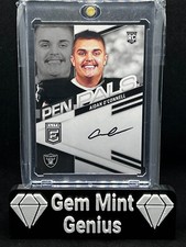 Aidan O'Connell 2023 Donruss Elite #PPAOC Pen Pal ON CARD auto Raiders Purdue