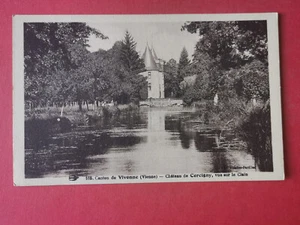 CPA 86 Canton de VIVONNE - Château de Cercigny - Imagen 1 de 2