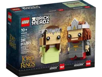 LEGO 40632 BRICKHEADZ: Aragorn & Arwen - NSIB - Image 1 of 3