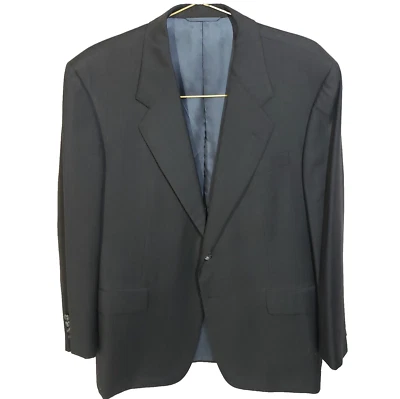 Blazer Abrigo Deportivo Loro Piana Italia Tasmania Super 120s Lana Hickey-Freeman 42S Foto 1 de 4