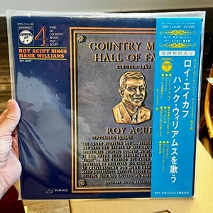 Roy Acuff Sings Hank Williams Vinyl LP Record JAPAN OBI Columbia - Picture 1 of 2