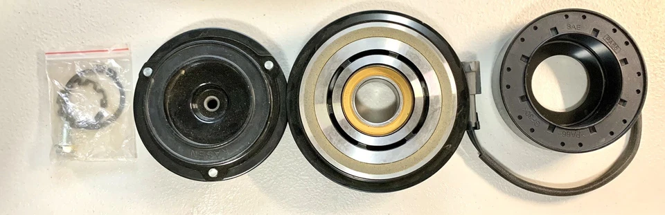 Kit de montaje de embrague compresor CCIYU AC para Chevrolet Silverado 1500 4,3 L 03-13 Foto 1 de 1