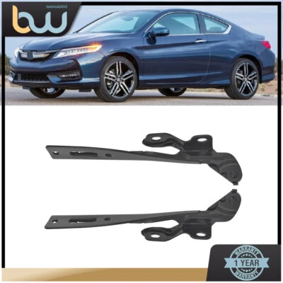 Para Honda Accord 2013 2014 2015-2017 capó 2 piezas bisagra de capó lateral conductor y pasajero Foto 1 de 4